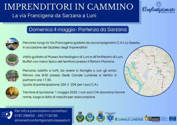 Imprenditori in Cammino - Via Francigena